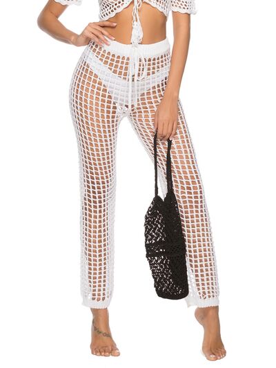 Cutout High Waist Swim Pants