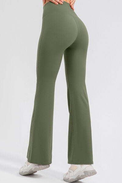 High Waist Straight Active Pants